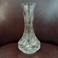 Vintage NEW Galway Irish Crystal 8" Vase, Genie Bottle Vase