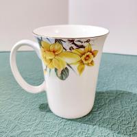 Vintage Floral Ceramic Bone China Coffee Tea Mug, Mother's Day Gift
