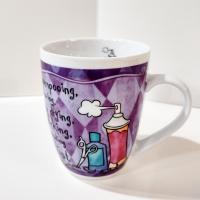 Vintage Hot Hairstylist Coffee Tea Mug, Hair Dresser Gift, History and Heraldry Mug Fine Porcelain