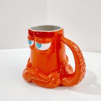 Finding Dory Hank Orange Octopus Mug, Disney Nemo Character Coffee Tea Mug