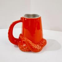 Finding Dory Hank Orange Octopus Mug, Disney Nemo Character Coffee Tea Mug