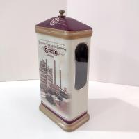 Vintage Hershey Cocoa House Tin Box, Retro Metal Storage Container