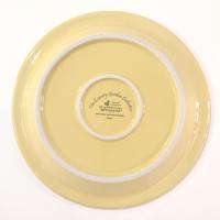 Vintage Home and Garden Party The Country Garden Collection Yellow Dinner Plate
