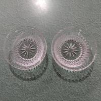Vintage Princess House Royal Highlights Crystal Salad Dessert Bowls, Set of Two