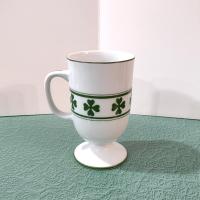 Shamrock Clover Irish Coffee Ceramic Mug, St. Patrick's Day Gift