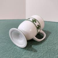 Shamrock Clover Irish Coffee Ceramic Mug, St. Patrick's Day Gift