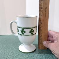 Shamrock Clover Irish Coffee Ceramic Mug, St. Patrick's Day Gift