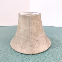 Vintage Faux Animal Leather Mini Bell Lamp Shade