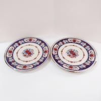 Vintage Lenox Interlude Porcelain Dinner Plates, Set of Two