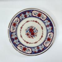 Vintage Lenox Interlude Porcelain Dinner Plates, Set of Two