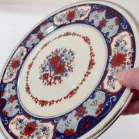 Vintage Lenox Interlude Porcelain Dinner Plates, Set of Two