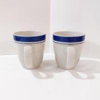 Vintage LL Bean Blueberry Coffee Tea Mugs, Set of Two
