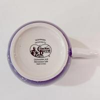Vintage I Love You To The Moon and Back Ceramic Mug, Cracker Barrel Purple Moon and Stars Mug
