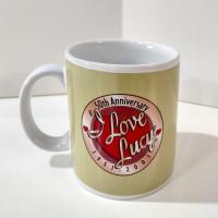 Vintage 50th Anniversary I Love Lucy Coffee Tea Mug, Episode 110 California Here We Come