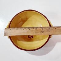 Vintage Artland Margaux Collection Ceramic Coupe Soup Bowls, Set of Two, Tuscan Style Handled Bowls