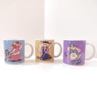 Vintage Mindy Cain Gardening Angel Mugs, Set of Three