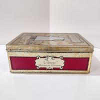 Vintage Famous Moravian Cookie Company Spice Cookie Tin, Wilkerson Bakery Old Winston Salem North Carolina Mickey Coffee Pot Tin Container