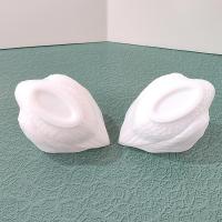 Vintage Imperial Milk Glass Swan Figurative Bowls, Swan Trinket Candy Dishes, Set of 2