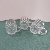 Vintage Cristal D'Arques Durand Bretagne 24% Lead Crystal Mugs, Set of 3