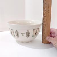 Vintage Pfaltzgraff Naturewood Stoneware 7 Inch Mixing Serving Bowl, Small Flower Planter Pot
