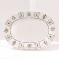 Vintage Pfaltzgraff Naturewood Stoneware 15 Inch Platter, Large Ceramic Serving Tray