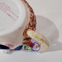 Vintage Nutcracker Figurative Ceramic Mug, Toy Soldier Christmas Holiday Mug