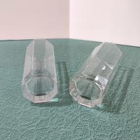 Cristal D'Arques Durand Octime Clear Highball Glasses, Set of Two, 10 Ounce Octagonal Glasses