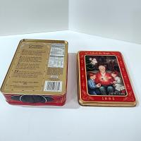 Vintage 1994 Unlock the Magic Oreo Christmas Holiday Tin, Oreo Cookie Collectible Tin Storage Container