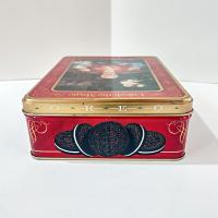 Vintage 1994 Unlock the Magic Oreo Christmas Holiday Tin, Oreo Cookie Collectible Tin Storage Container