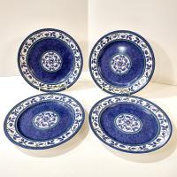 Vintage Pfaltzgraff Orleans Salad Dessert Plates, Set of Four, Thailand Backstamp
