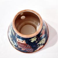 Vintage Yankee Candle Owl Ceramic Shade Jar Topper, Owl Lover Gift