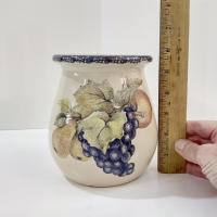 Vintage Home and Garden Party LTD Fruit Ceramic Spoon Utensil Holder