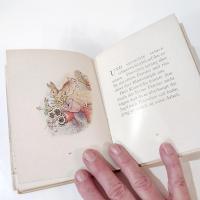 Vintage Die Geschichte Des Peterchen Hase Book, 1946 German Translation of The Tale of Peter Rabbit by Beatrix Potter