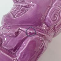 Vintage Joker Geeki Tiki Purple Ceramic Figurative Cup Mug, Batman Collectible