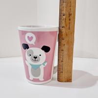 Vintage Puppy Dog and Heart Puppy Love Ceramic Mug