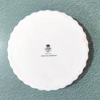 Vintage Christineholm Rose Quiche Pie Plate Dish