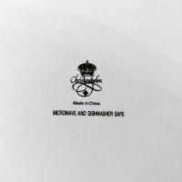 Vintage Christineholm Rose Quiche Pie Plate Dish