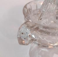 Antique Cambridge Clear Glass Juicer Reamer, AJ Bennet Juice Extractor,  EAPG Vaseline Glass