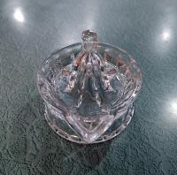 Antique Cambridge Clear Glass Juicer Reamer, AJ Bennet Juice Extractor,  EAPG Vaseline Glass