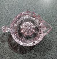 Antique Cambridge Clear Glass Juicer Reamer, AJ Bennet Juice Extractor,  EAPG Vaseline Glass