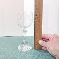 Vintage Mikasa The Ritz Crystal Wine Glasses, Set of Two