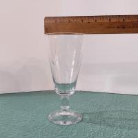 Antique American Hostess Manor Rose Crystal Iced Tea Glasses, Set of Two