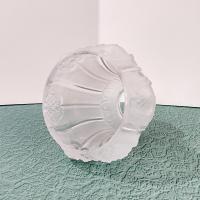 Vintage Victorian Style Hourglass Bell Shaped Frosted Glass Lamp Light Shade, Replacement Shade