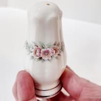 Vintage Noritake Rothschild Porcelain Salt and Pepper Shaker Set