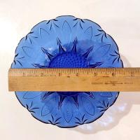 Vintage Arcoroc France Avon Royal Sapphire Cereal Soup Bowls, Set of Four, Cobalt Blue Bowls