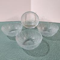 Vintage Arcoroc Seabreeze Salad Cereal Dessert Bowls, Set of 4