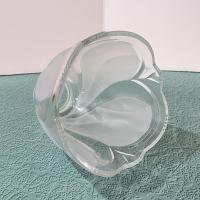 Vintage Frosted Swirl Glass Lamp Shade, Replacement Light Cover Shade
