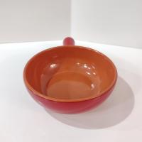 Vintage Ceramic Stoneware Handled Baking Bowl, De Silva Italy Casserole Dish