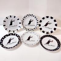 Vintage Jill Seale Whimsical Collection Sister Mary Nun Appetizer Cocktail Plates, Set of 6