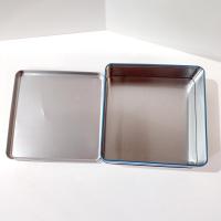 Vintage Dad's Cookie Stache Metal Storage Tin, Father's Day Gift, Mustache Design Container